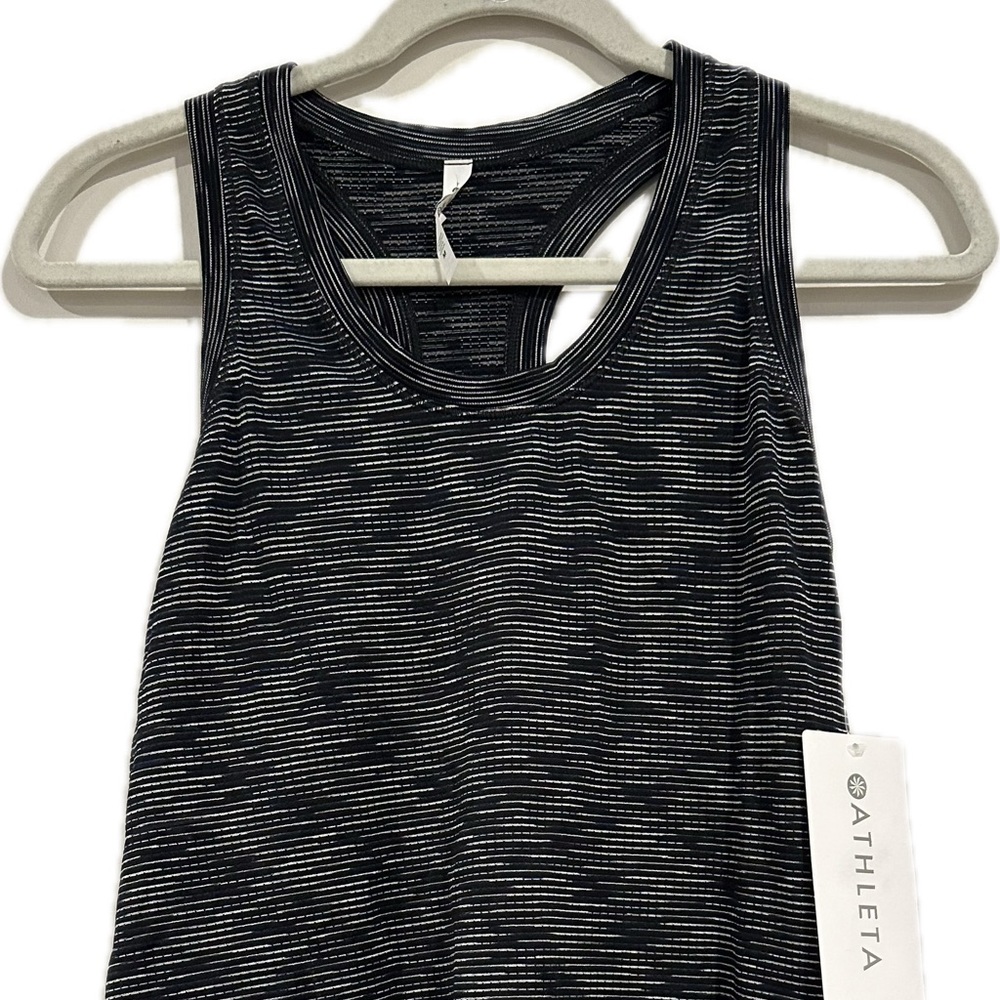 Athleta Momentum Tank Spacedye - NEW Black - Size M available